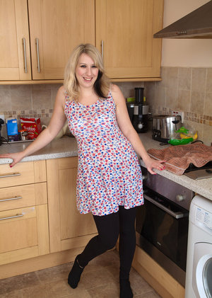 18 year old Euro hottie Ena Sweet posing non nude in denim shorts